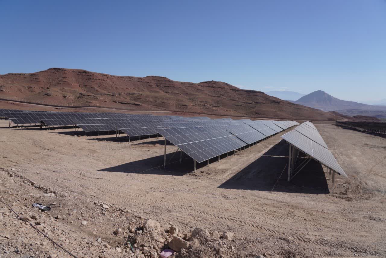 نیروگاه ۴۰ مگاواتی خورشیدی ژئوپارک جهانی ارس با دستور رئیس‌جمهور به شبکه سراسری پیوست.
